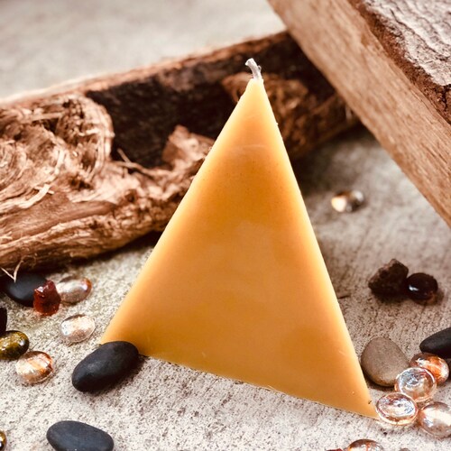 100 Pure & Natural Beeswax Candles Unscented Candle Anti Etsy