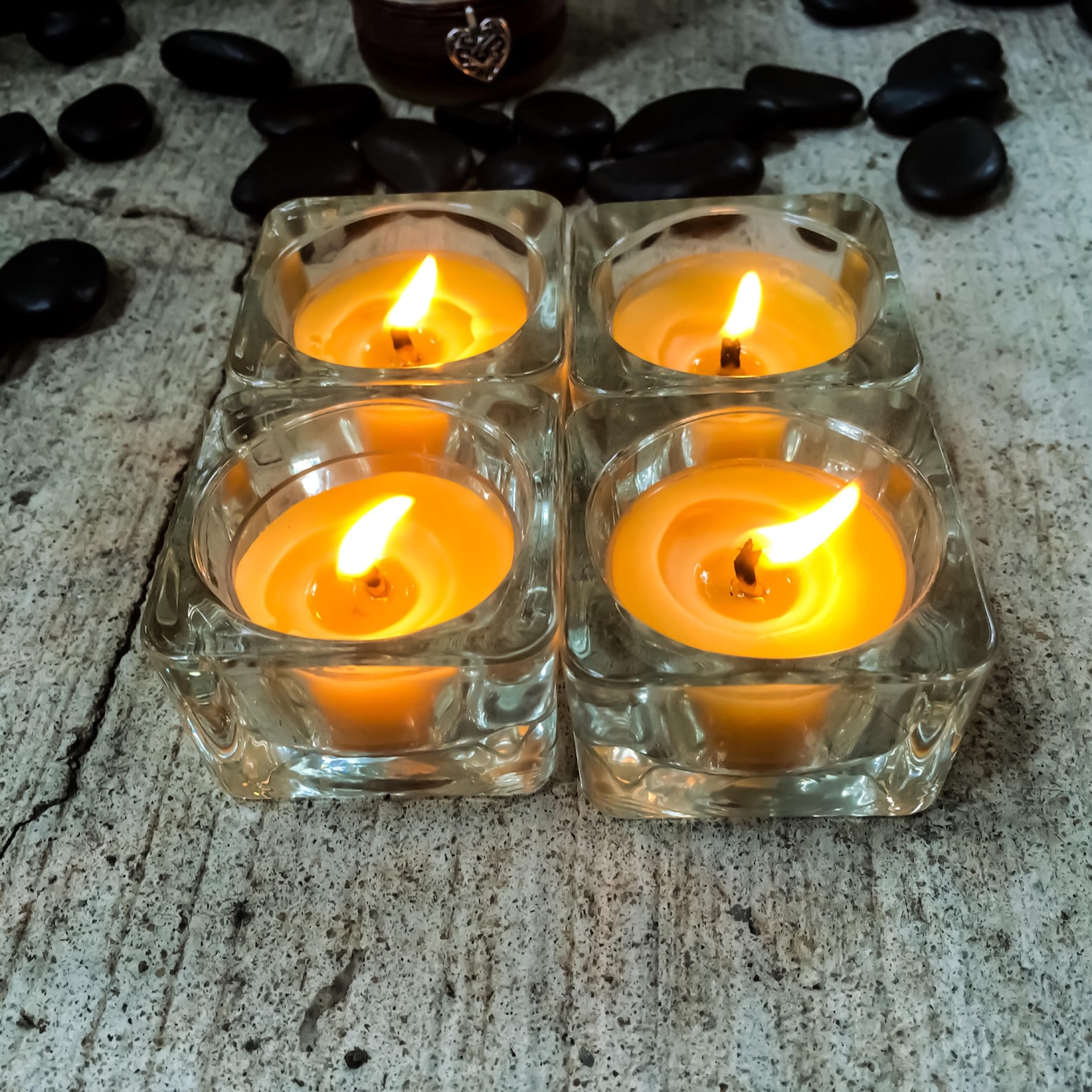 Pure Beeswax Tealights100 Pure Organic Beeswax Etsy