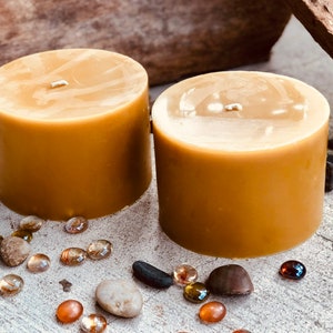 100% Pure Beeswax Pillar Candle-large 5.5inch wide Beeswax Pillar Candle-Pure Organic Beeswax Candlex-extra large beeswax pillar candle