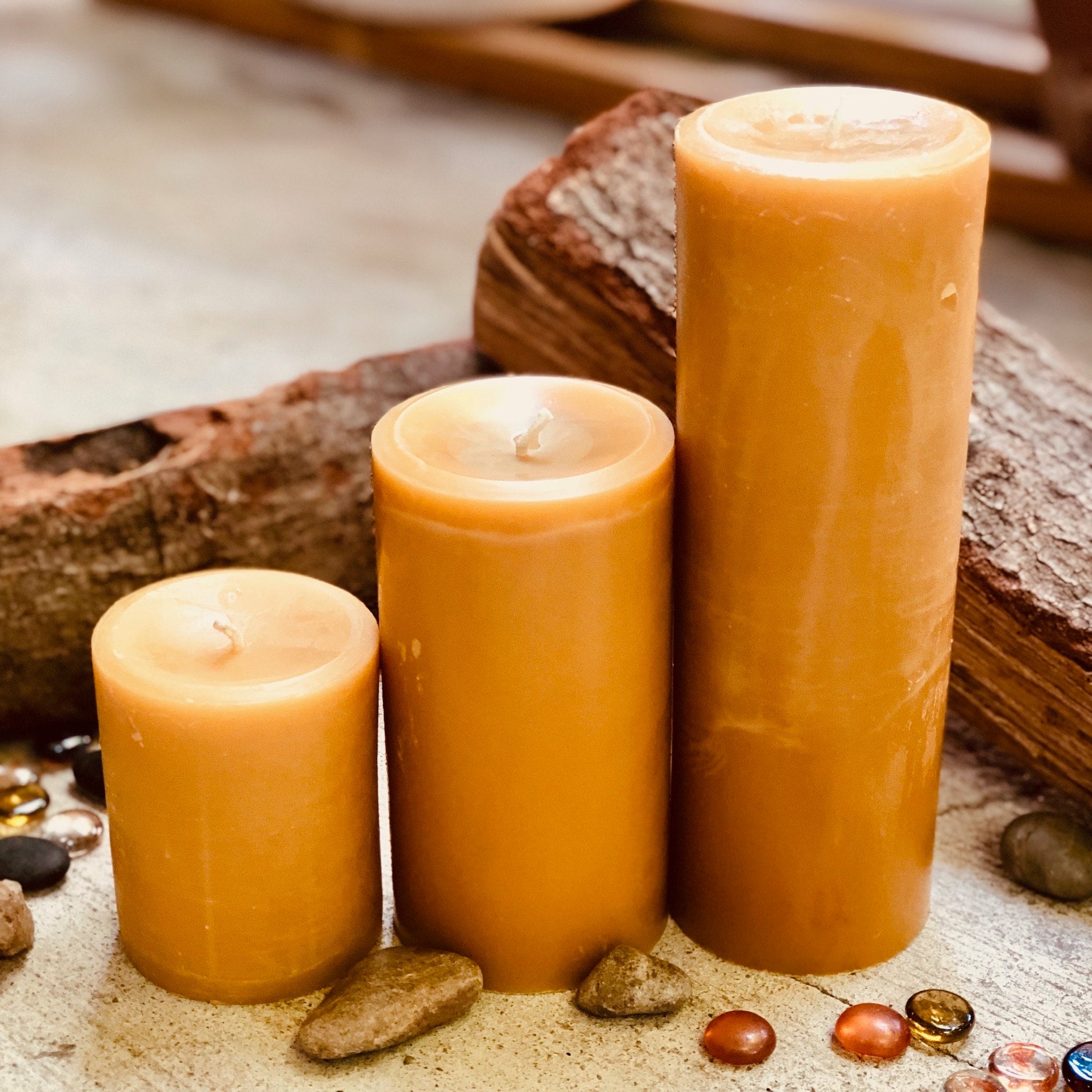 Beeswax Candles - 100% Pure Beeswax Candles