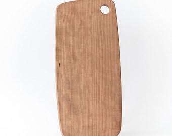 Schneidbrett, Frühstücksbrettchen, Breakfast Board, Holzbrettchen, Wood Board, Chopping Board, Schneidebrett aus Holz, Krschbaum, Brotholz