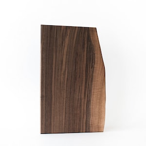 Cutting board, cutting board, breakfast board, chopping board, gift, large wood cutting board, kantig, walnut, design