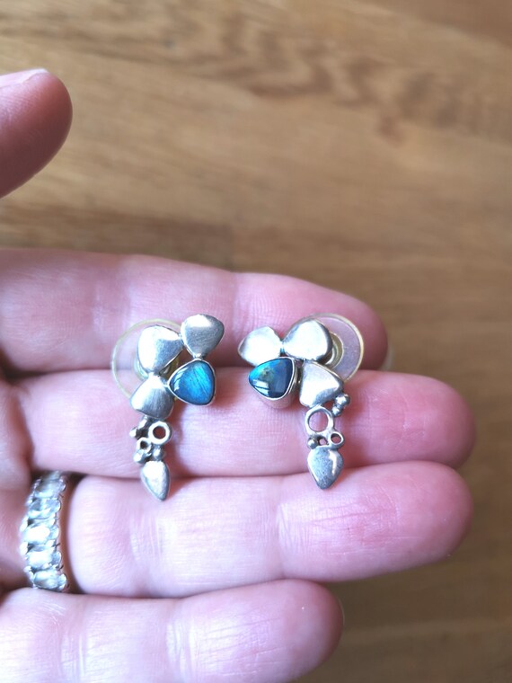 Rare Pamela Dickinson sterling silver and labrador