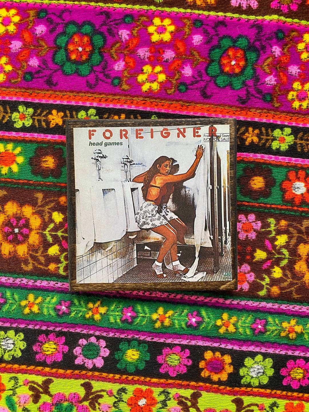 Foreigner Head Games Album Cover Wooden Rock N' Etsy Israel