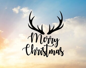 Download Reindeer Antlers Svg Etsy PSD Mockup Templates