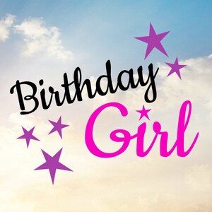 Birthday Girl and Birthday Boy SVG cut files for cutting machine image 3