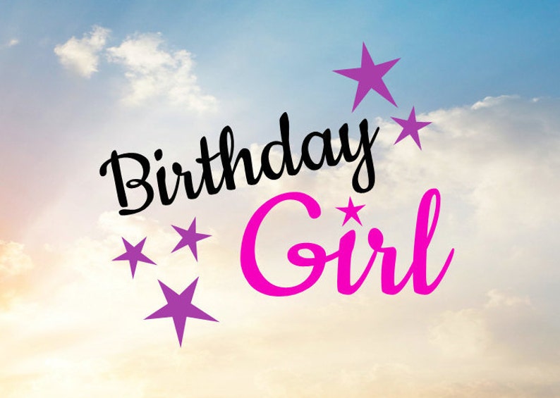 Birthday Girl and Birthday Boy SVG cut files for cutting machine image 3