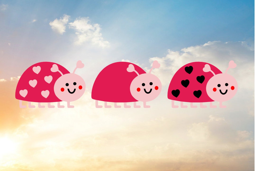 Love Bug SVG, Lady Bug SVG, Heart Svg, Valentine Svg, Valentine's Day Svg, Love Svg, - Etsy