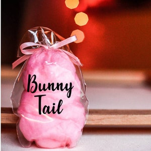 Suikerspin Bunny Tail voor Paasmand