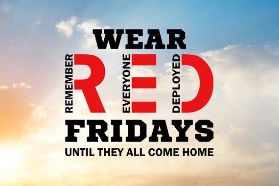 Download Wear Red Svg Wear Red on Friday Svg Remember Everyone | Etsy