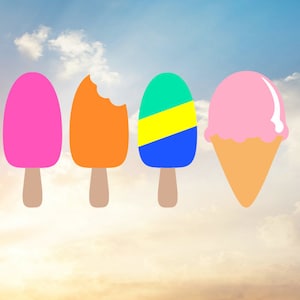 Ice Cream Svg, Summer Svg, Dessert Svg, Frozen Treat Svg, Food Svg,