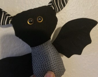 Bat Sewing Pattern - Stuffed Animal (PDF Pattern)