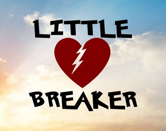 Heart Breaker SVG for Little Heart Breaker Shirt or Valentine Shirt for boy. Valentine Svg, Heart Svg, Broken Heart Svg