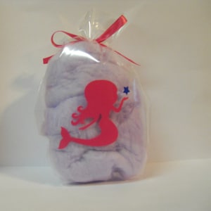 Mermaid Party Cotton Candy for Mermaid Birthday Party Favors, Under the Sea Party Favors, Mermaid Baby Shower