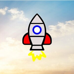 Fusée Svg, Astronaute Svg, Space Svg, Rocket Ship Svg, Vaisseau spatial Svg