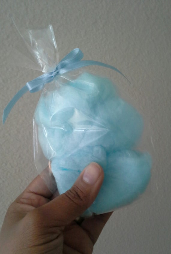 cotton candy baby shower favors