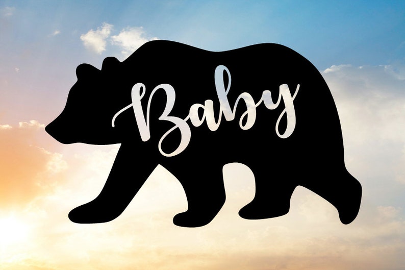 Download Mama Bear Svg Daddy Bear SVG Baby Bear SVG file for cutting | Etsy