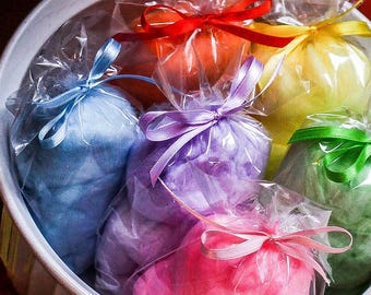 4 Cotton Candy Bunny Tail for Easter Basket