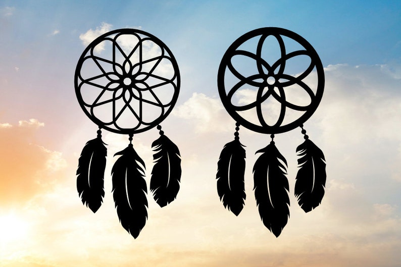 Dream Catcher Svg, Monogram Circle Svg, Mandala Svg, Star Svg, Kaleidoscope Svg, Spiral Svg, Stencil SVG, Star Svg, Circle Svg, Heart Svg image 1