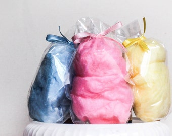 15 Cotton Candy Birthday Party Favors, Gender Reveal, Weddings, Baby Showers