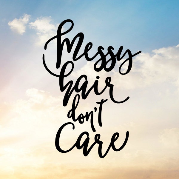 Messy Hair - Etsy