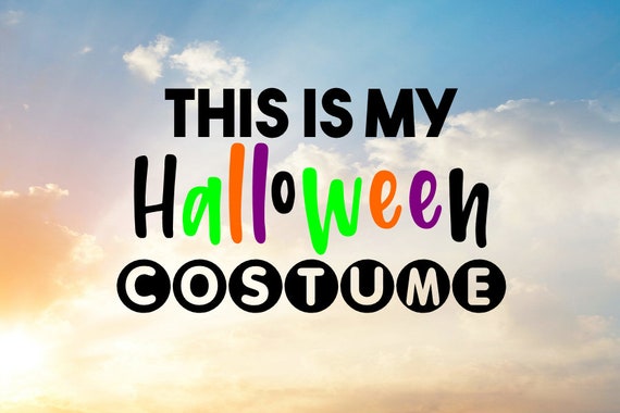Halloween Costume Shirt - White Clouds Halloween Costume Shirt - White Clouds