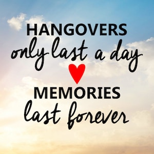 Hangover Kit Svg, Wedding Svg, DIY Wedding, Memories Svg, DIY Hangover Kit, Wedding Favor Svg,  Bachelorette Svg,