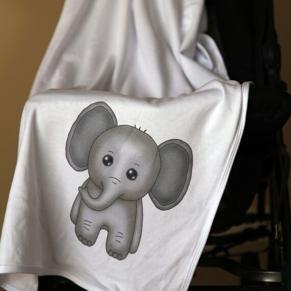 Elephant Baby Blanket Etsy