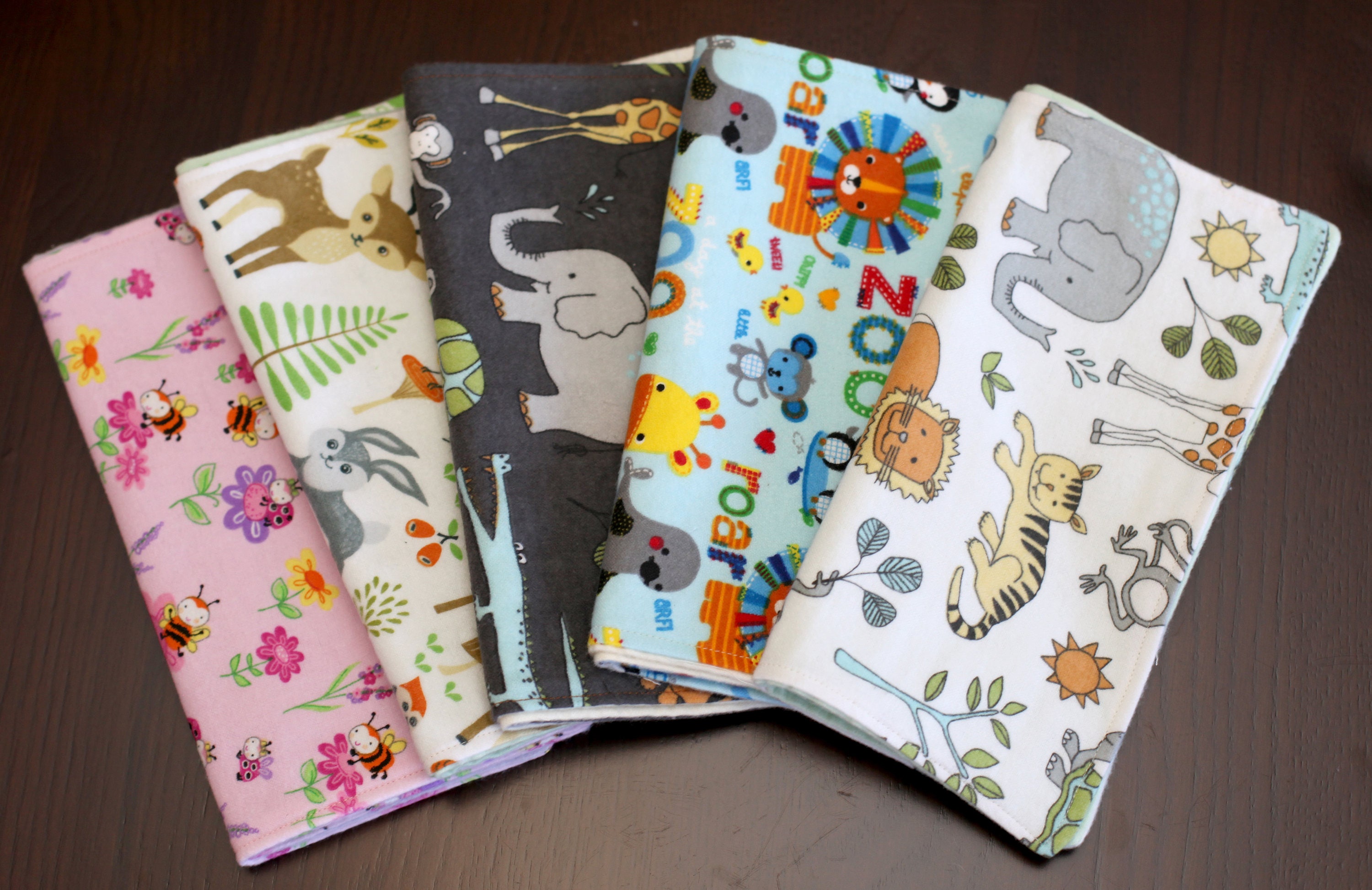 Baby Blanket Gift Set 2 Blankets Etsy