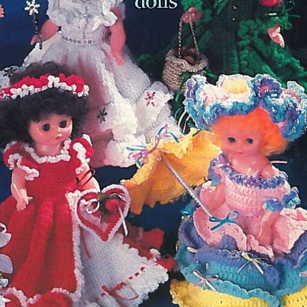 Vintage Crochet Doll Etsy