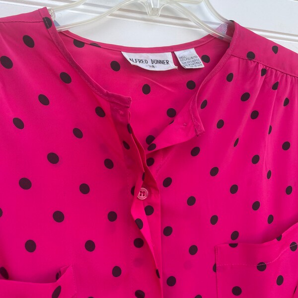 Sheer Polka Dot Top - Etsy