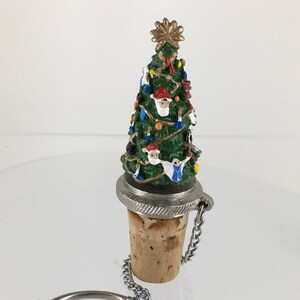 Vintage Christmas Tree Decorative Cork. 1980’s. Christmas Decor