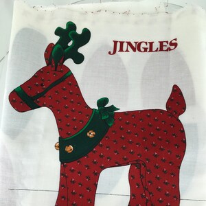 Vintage 1980’s “Jingles” Make Yourself Stuffed Reindeer a VIP Screen Print