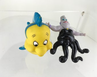 mermaid bath toys from the 80s