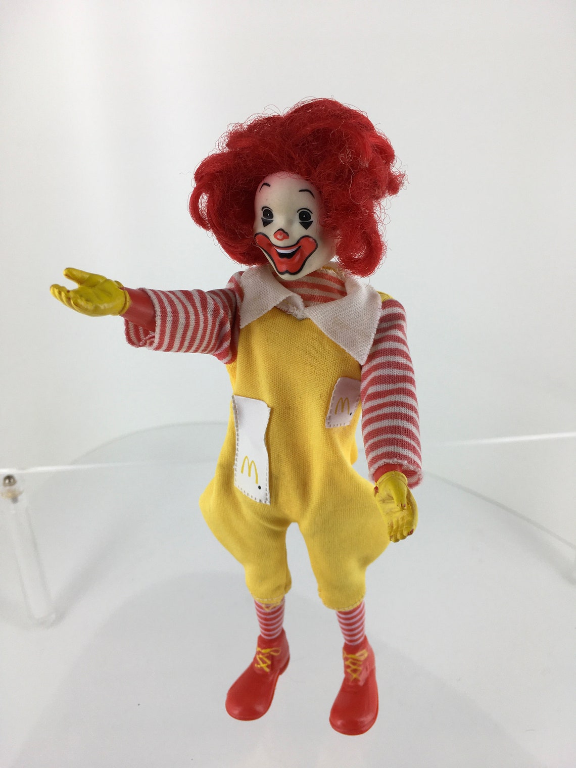 Vintage 1976 Ronald Mcdonald Doll With Moving Head by Remco Etsy