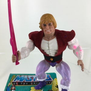 Vintage Prince Adam Masters of the Universe MOTU 1985 by Mattel