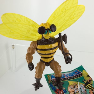 Vintage Complete Buzz Off Masters of the Universe MOTU 1984 by Mattel