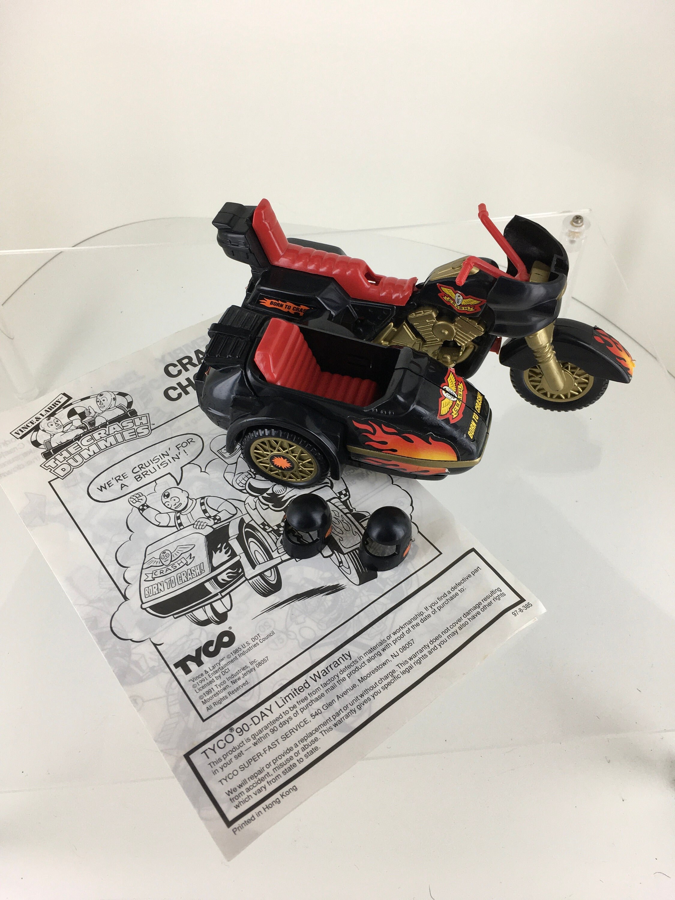 Vintage TYCO 1991 Crash Chopper Incredible Crash Dummies