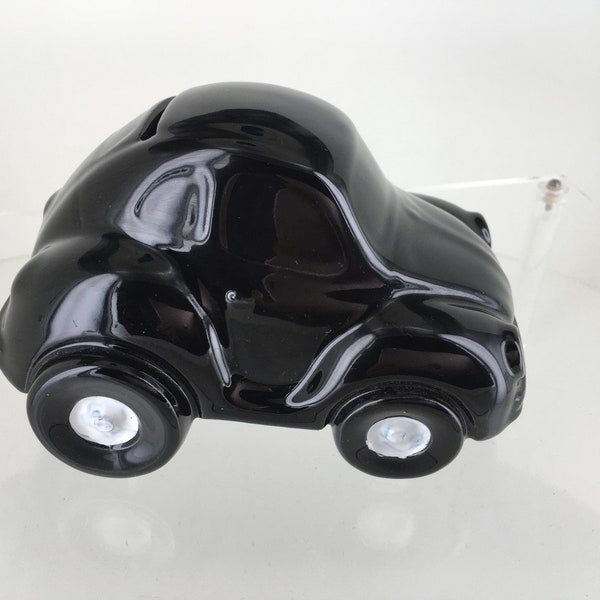 Vintage VW Bug Ceramic Bank  Volkswagen