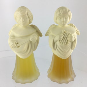 Vintage 1978 Avon Christmas Angels Cologne Decanters