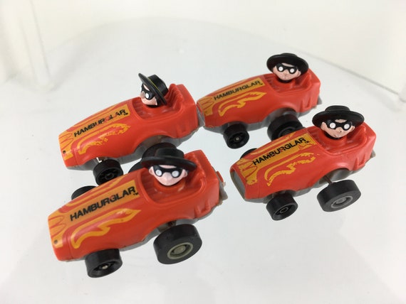 Vintage 1985 Set of 4 McDonald's Fast Macs Toy Cars NOS | eBay