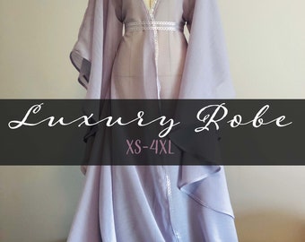 Luxury Robe Printable Sewing Pattern | Sizes XS - 4XL | very easy sewing pattern | Sexy Valentine's Day Robe | Plus Size |  Digital Pattern