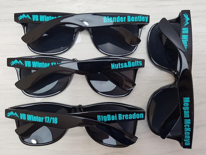 Personalisierte Sonnenbrille Hochzeit am Bestimmungsort im Etsy Schweiz