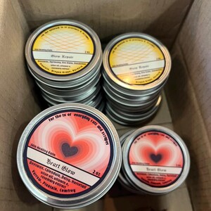 Heart Glow Healing Balm 2 oz | Herbal First Aid Salve