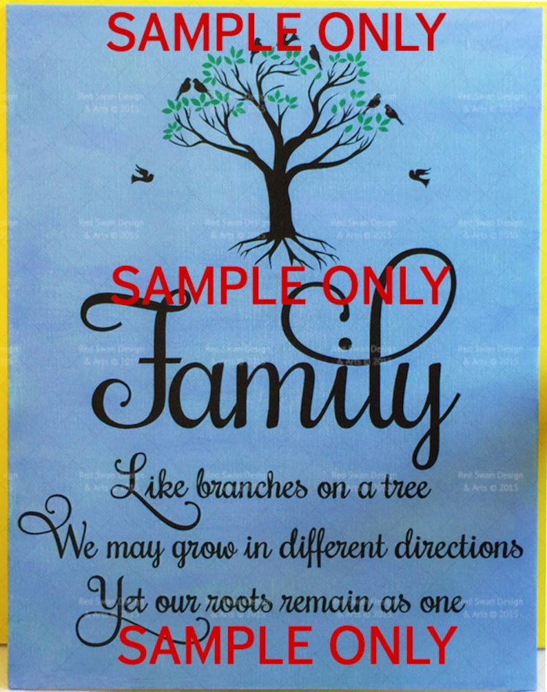 Download Family Like Branches on a Tree Quote Cutting File svg | Etsy