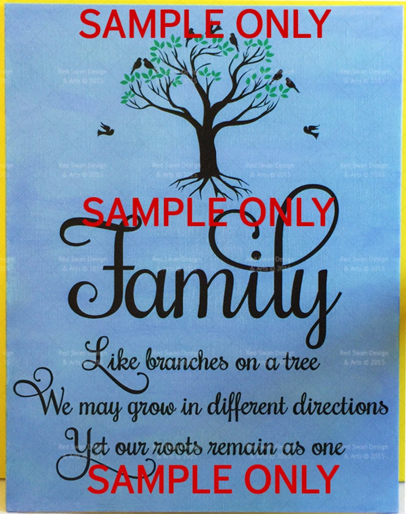 Download Family Like Branches on a Tree Quote Cutting File svg | Etsy