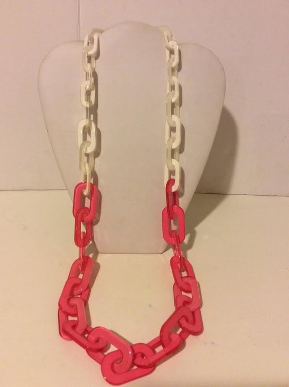 Resin on sale link necklace