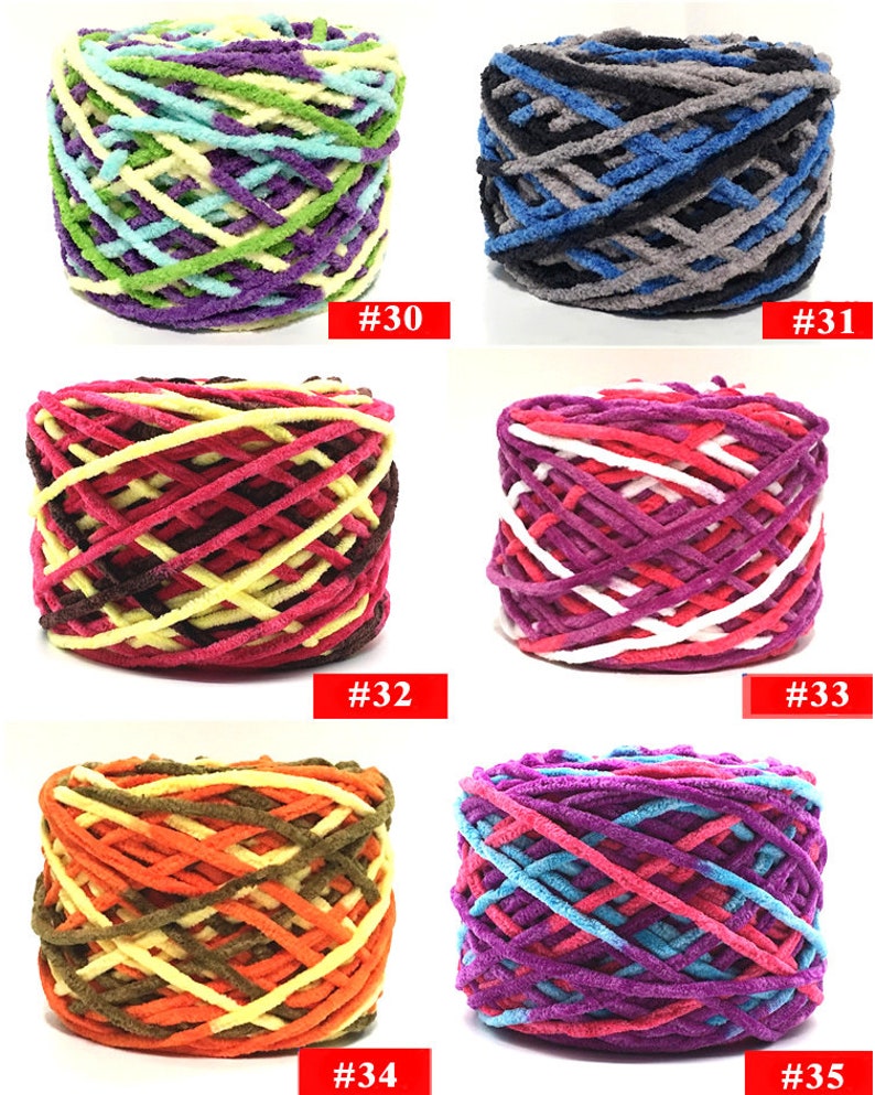 Soft Thick Yarn Knitting Crochet Wool Etsy