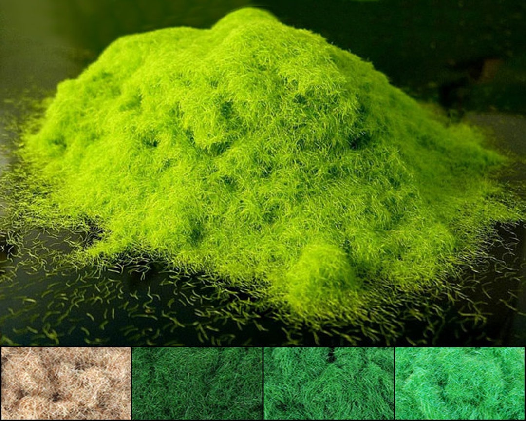 DECHOUS 1 Sponge Landscaping Tree Powder Tree Flocking Powder Realistic  mosses Powder Static Grass tuft Grass Scatter Scenery basing Powder  Colorful
