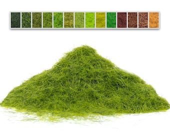 5mm Nylon Static Grass: Model Builder Flocking Powder